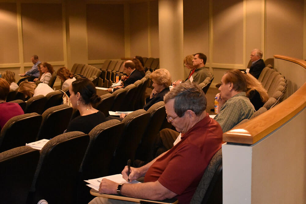Attendees at the Spring Philanthropic Workshop Series